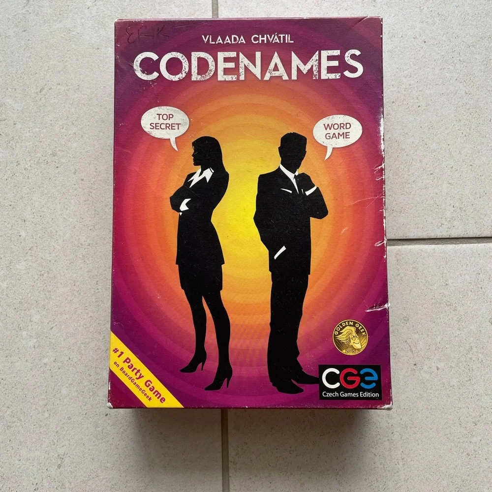 Codenames Board Game - Picture 1 of 3